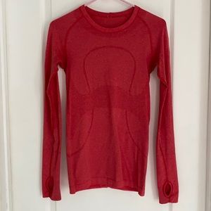 Lululemon size 4, Swiftly Tech Long Sleeve Shirt